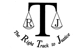 RTJ THE RIGHT TRACK TO JUSTICE logo