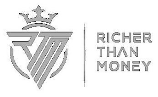 RTM RICHER THAN MONEY logo