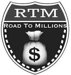 RTM ROAD TO MILLIONS logo