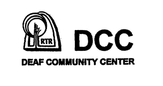 RTR DCC DEAF COMMUNITY CENTER logo