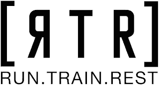 [RTR] RUN. TRAIN. REST logo