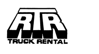 RTR TRUCK RENTAL logo