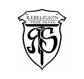 RTS REBELIGION TRUE SILVER logo