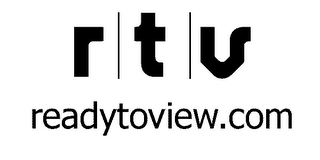 RTV READYTOVIEW.COM logo
