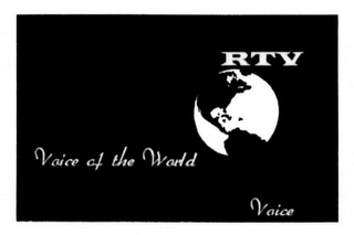 RTV VOICE OF THE WORLD VOICE logo