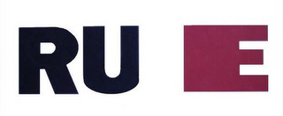 RU E logo