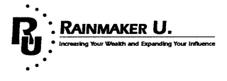 RU RAINMAKER U. INCREASING YOUR WEALTH AND EXPANDING YOUR INFLUENCE logo