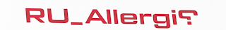 RU_ALLERGIC? logo