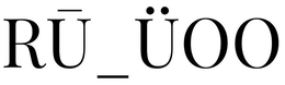 RU_ÜOO logo