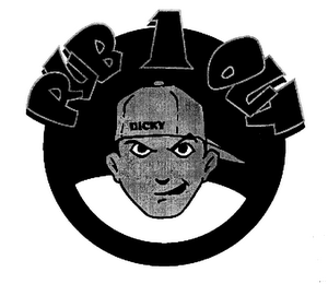 RUB 1 OUT MUSCLE RUB logo