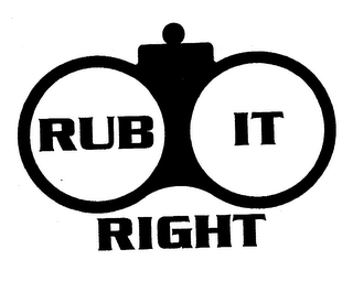RUB IT RIGHT logo