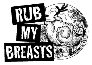 RUB MY BREASTS logo