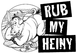 RUB MY HEINY logo