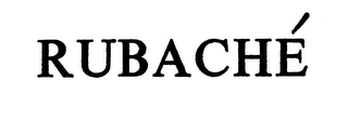 RUBACHE logo