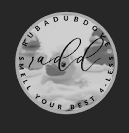 RUBADUBDOVE RADD SMELL YOUR BEST 4-LESS logo