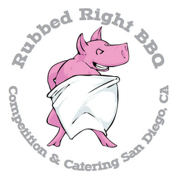 RUBBED RIGHT BBQ - COMPETITION & CATERING SAN DIEGO, CA logo