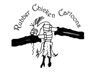 RUBBER CHICKEN CARTOONS logo