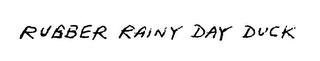 RUBBER RAINY DAY DUCK logo