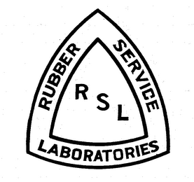 RUBBER SERVICE LABORATORIES RSL logo