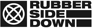 RUBBER SIDE DOWN logo