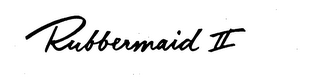 RUBBERMAID II logo