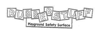 RUBBERSTUFF PLAYGROUND SAFETY SURFACE logo