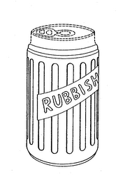 RUBBISH logo