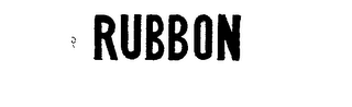 RUBBON logo