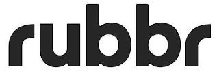 RUBBR logo