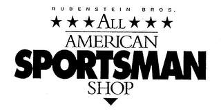 RUBENSTEIN BROS. ALL AMERICAN SPORTSMAN SHOP logo