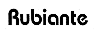 RUBIANTE logo