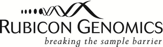 RUBICON GENOMICS BREAKING THE SAMPLE BARRIER logo