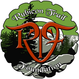 RUBICON TRAIL FOUNDATION RTF logo