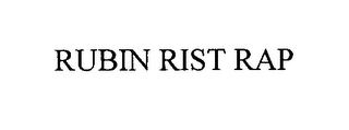 RUBIN RIST RAP logo