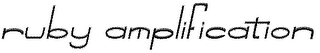 RUBY AMPLIFICATION logo