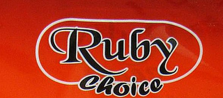 RUBY CHOICE logo