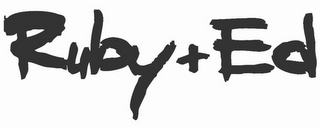 RUBY + ED logo