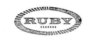 RUBY RECORDS logo
