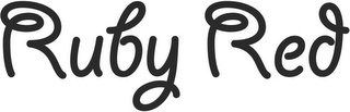 RUBY RED logo
