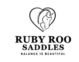 RUBY ROO SADDLES BALANCE IS BEAUTIFUL logo