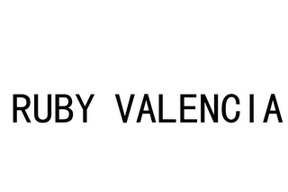 RUBY VALENCIA logo