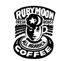 RUBYMOON FRESH ROAST ALL ARABICA COFFEE logo