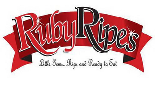 RUBYRIPES LITTLE GEMS... RIPE AND READY TO EAT logo
