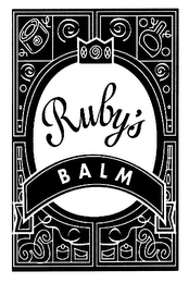 RUBY'S BALM logo