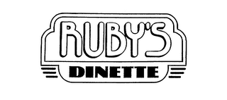 RUBY'S DINETTE logo