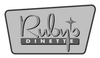 RUBY'S DINETTE logo