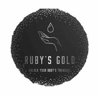 RUBY'S GOLD UNLOCK YOUR BODY'S TREASURE logo