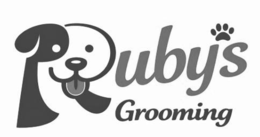 RUBY'S GROOMING logo