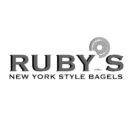 RUBY'S NEW YORK STYLE BAGELS logo