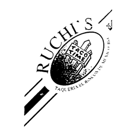 RUCHI'S TACO TIME TAQUERIA EL RINCON DE MEXICO, INC. logo